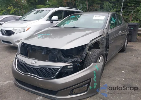 2015 Kia Optima Lx из США, поврежденный, VIN 5XXGM4A73FG504071